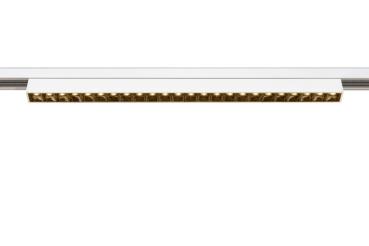 IN-LINE 44 48V TRACK, Darklight Reflector, DALI, Spot, weiß / weiß, 14 W, 1180 lm, 2700 K, CRI 90, 35°