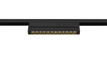 IN-LINE 24 48V TRACK, Move DALI, Darklight Reflector, Spot, schwarz / schwarz, 7.3 W, 610 lm, 3000 K, CRI 90, 35°