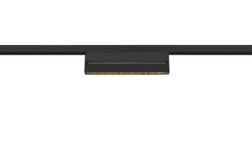 IN-LINE 24 48V TRACK, Move DALI, Darklight Reflector, Spot, schwarz / schwarz, 7.3 W, 610 lm, 3000 K, CRI 90, 35°