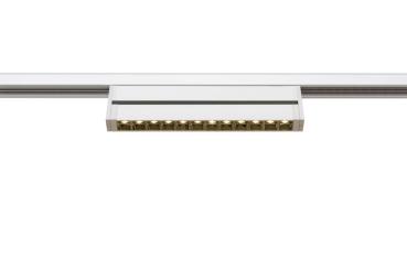 IN-LINE 24 48V TRACK, Move DALI, Darklight Reflector, Spot, weiß / weiß, 7.3 W, 610 lm, 3000 K, CRI 90, 35°