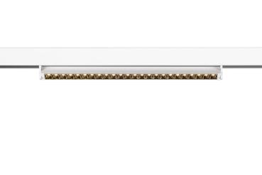 IN-LINE 46 48V TRACK, Move DALI, Darklight Reflector, Spot, weiß / weiß, 14 W, 1180 lm, 2700 K, CRI 90, 35°