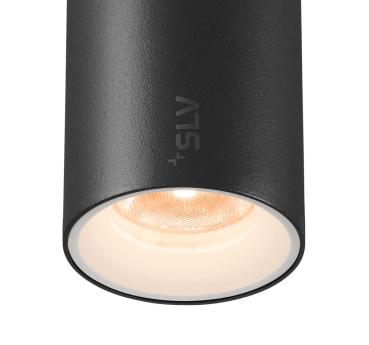 Preview: NUMINOS® XS 48V TRACK, DALI, Spot, schwarz / weiß, 8.7 W, 650 lm, 2700 K, CRI 90, 40°