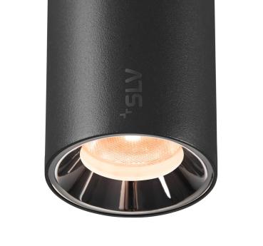 Preview: NUMINOS® XS 48V TRACK, DALI, Spot, schwarz / chrom, 8.7 W, 670 lm, 2700 K, CRI 90, 55°