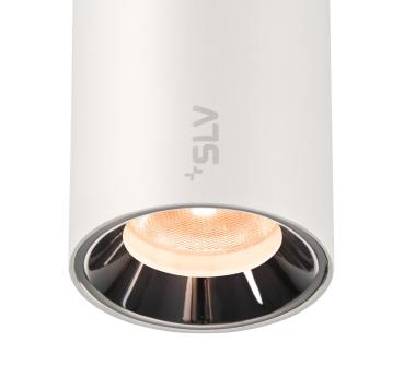 Preview: NUMINOS® XS 48V TRACK, DALI, Spot, weiß / chrom, 8.7 W, 650 lm, 2700 K, CRI 90, 40°