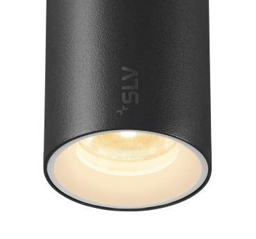 Preview: NUMINOS® XS 48V TRACK, DALI, Spot, schwarz / weiß, 8.7 W, 720 lm, 3000 K, CRI 90, 55°