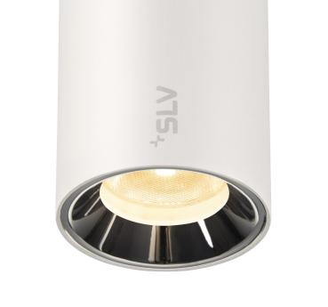 Preview: NUMINOS® XS 48V TRACK, DALI, Spot, weiß / chrom, 8.7 W, 720 lm, 3000 K, CRI 90, 55°