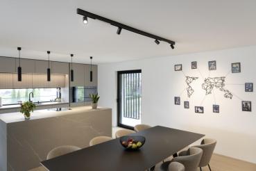 NUMINOS® XS, 48V Spot, rund, 4000 K, 8.7 W, DALI 2, 40°, matt schwarz