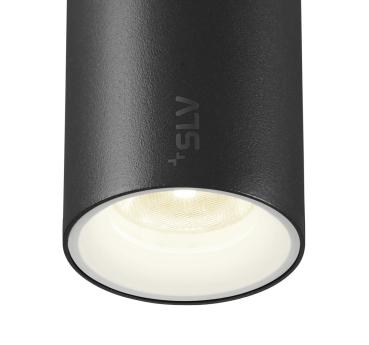 Preview: NUMINOS® XS, 48V Spot, rund, 4000 K, 8.7 W, DALI 2, 40°, matt schwarz / matt weiß