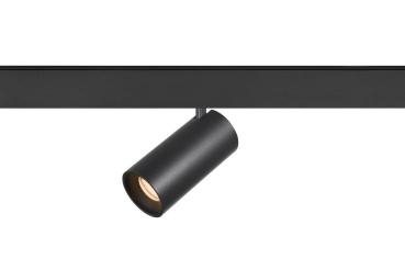 NUMINOS® S 48V TRACK, DALI, Spot, schwarz / schwarz, 16 W, 1000 lm, 2700 K, CRI 90, 20°