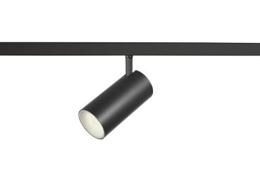 NUMINOS® S, 48V Spot, rund, 4000 K, 16 W, DALI 2, 20°, matt schwarz / matt weiß