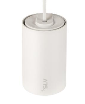 Preview: NUMINOS® XS 48V TRACK, DALI, Pendelleuchte, weiß / chrom, 8.7 W, 650 lm, 2700 K, CRI 90, 40°