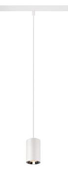 NUMINOS® XS 48V TRACK, DALI, Pendelleuchte, weiß / chrom, 8.7 W, 670 lm, 2700 K, CRI 90, 55°