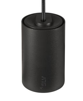 Preview: NUMINOS® XS 48V TRACK, DALI, Pendelleuchte, schwarz / weiß, 8.7 W, 700 lm, 3000 K, CRI 90, 40°