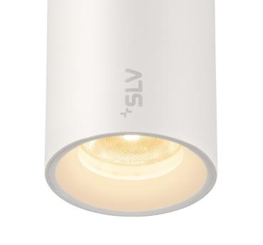 Preview: NUMINOS® XS 48V TRACK, DALI, Pendelleuchte, weiß / weiß, 8.7 W, 700 lm, 3000 K, CRI 90, 40°