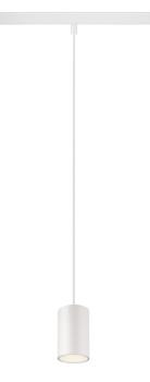 NUMINOS® XS, 48V Pendelleuchte, Pendellänge 150 cm, 4000 K, 20°, DALI 2, matt weiß