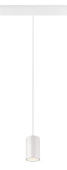 NUMINOS® XS, 48V Pendelleuchte, Pendellänge 150 cm, 4000 K, 55°, DALI 2, matt weiß