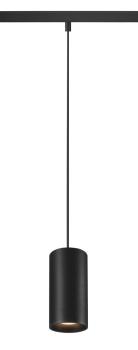 NUMINOS® S 48V TRACK, DALI, Pendelleuchte, schwarz / schwarz, 16 W, 970 lm, 2700 K, CRI 90, 40°