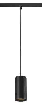 NUMINOS® S 48V TRACK, DALI, Pendelleuchte, schwarz / schwarz, 16 W, 1060 lm, 3000 K, CRI 90, 20°