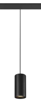 NUMINOS® S 48V TRACK, DALI, Pendelleuchte, schwarz / schwarz, 16 W, 1030 lm, 3000 K, CRI 90, 40°