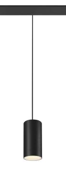 NUMINOS® S 48V TRACK, DALI, Pendelleuchte, schwarz / weiß, 16 W, 1120 lm, 3000 K, CRI 90, 55°