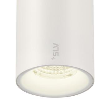 Preview: NUMINOS® S, 48V Pendelleuchte, Pendellänge 150 cm, 4000 K, 20°, DALI 2, matt weiß