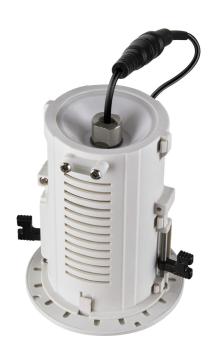 NUMINOS® PROJECTOR XS, Deckeneinbauleuchte, 3000 K, 20°, zylindrisch, weiß / schwarz