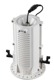 NUMINOS® PROJECTOR S, Deckeneinbauleuchte, 2700 K, 55°, zylindrisch, weiß / weiß