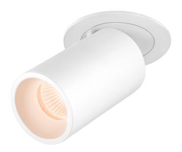 NUMINOS® PROJECTOR M, Deckeneinbauleuchte, 2700 K, 55°, zylindrisch, weiß / weiß