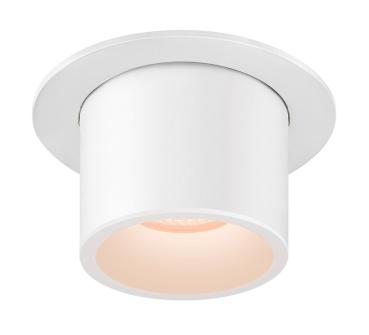 NUMINOS® PROJECTOR M, Deckeneinbauleuchte, 2700 K, 55°, zylindrisch, weiß / weiß