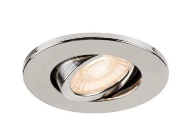 Preview: UNIVERSAL DOWNLIGHT Abdeckung, für Downlight IP20, schwenkbar, rund, aluminium