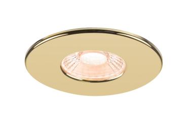 Preview: UNIVERSAL DOWNLIGHT Abdeckung, für Downlight IP65, rund, gold