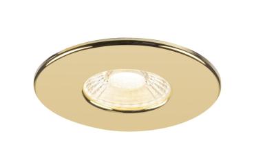 Preview: UNIVERSAL DOWNLIGHT Abdeckung, für Downlight IP65, rund, gold