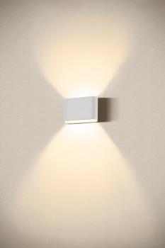OVAL 14 WL, Wandaufbauleuchte 2700/3000 K, 6 W, weiß