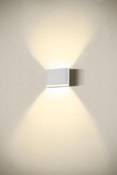 OVAL 14 WL, Wandaufbauleuchte 2700/3000 K, 6 W, weiß