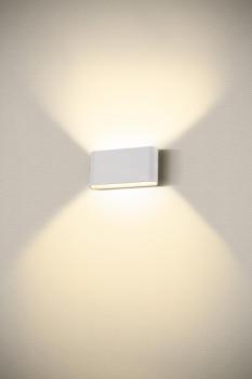 OVAL 18 WL, Wandaufbauleuchte 2700/3000 K, 10 W, weiß