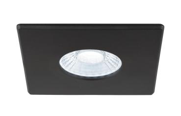 UNIVERSAL DOWNLIGHT Abdeckung, für Downlight IP65, eckig, schwarz