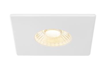 Preview: UNIVERSAL DOWNLIGHT Abdeckung, für Downlight IP65, eckig, weiß