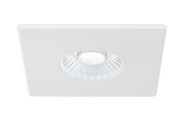 UNIVERSAL DOWNLIGHT Abdeckung, für Downlight IP65, eckig, weiß