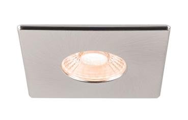 Preview: UNIVERSAL DOWNLIGHT Abdeckung, für Downlight IP65, eckig, alu