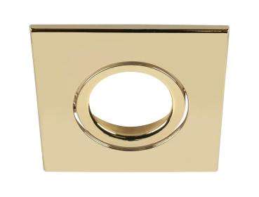 UNIVERSAL DOWNLIGHT Abdeckung, für Downlight IP20, schwenkbar, eckig, gold