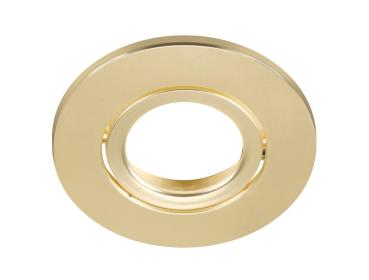 UNIVERSAL DOWNLIGHT Abdeckung, für Downlight IP20, schwenkbar, rund, gold matt