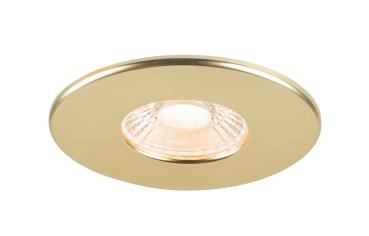 Preview: UNIVERSAL DOWNLIGHT Abdeckung, für Downlight IP65, rund, gold matt