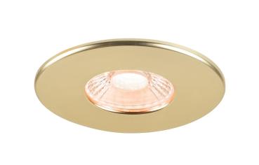 Preview: UNIVERSAL DOWNLIGHT Abdeckung, für Downlight IP65, rund, gold matt