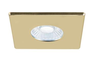 UNIVERSAL DOWNLIGHT Abdeckung, für Downlight IP65, eckig, gold matt