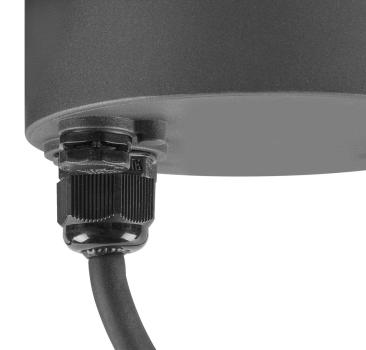 M-POL S Polehead 360°, entblendet, Leuchtenkopf, anthrazit, 10 W, 750 lm, 2700 K, CRI 80