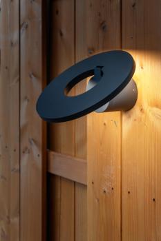 I-RING, Wandaufbauleuchte, 9,2 W, 3000 K, anthrazit