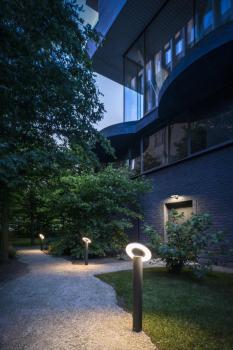 I-RING, Stehleuchte, 9,2 W, 3000 K, anthrazit