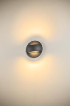 LID II UP/DOWN, Wandaufbauleuchte, 2700/3000 K, 28 W, PHASE, 100°, anthrazit