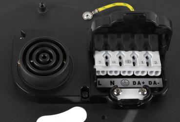 MEDO® PRO 30, Wand- und Deckenaufbauleuchte, rund, 3000/4000 K, 10 W, DALI, Touch, 110°, schwarz