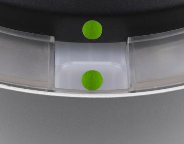 MEDO® PRO 30, Wand- und Deckenaufbauleuchte, rund, 3000/4000 K, 10 W, DALI, Touch, 110°, schwarz